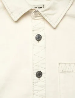 Denim Project DP Stitch Detail Denim Shirt - Casual skjortor JET STREAM Hot