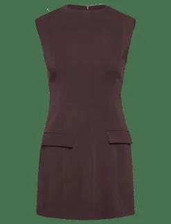 Mango Dress with flap pocket - Korta klänningar BROWN Online
