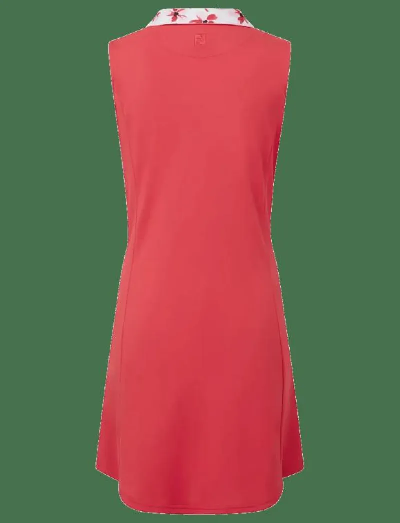 Dress with Floral Trim - Klänningar|FootJoy New