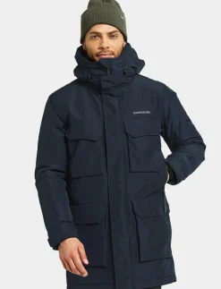Didriksons DREW USX PARKA 8 - Parkasjackor DARK NIGHT BLUE Clearance