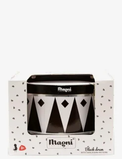 Magni Toys Drum with harlequin, black - Musikinstrument Hot