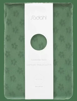 Södahl Duk 140x370 Forget-me-not Damast - Kökstextilier GREEN