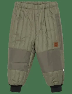 mikk-line Duvet Pants - Termobyxor DUSTY OLIVE Clearance