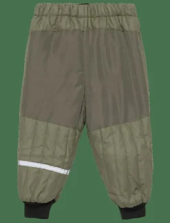 mikk-line Duvet Pants - Termobyxor DUSTY OLIVE Clearance