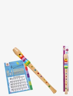Eichhorn Blockflöjt i trä - Musikinstrument MULTI COLOURED New