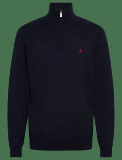 MCS ELI HZ REG M KNIT - Stickat DARK SAPPHIRE