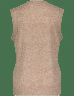 Urban Pioneers Emilie Vest - Stickade västar LATTE New