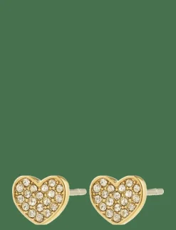 Pilgrim EMMETT earrings gold-plated - Studs örhängen GOLD PLATED Outlet
