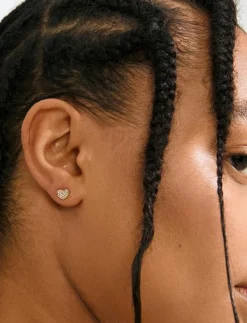 Pilgrim EMMETT earrings gold-plated - Studs örhängen GOLD PLATED Outlet