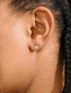 Pilgrim EMMETT earrings gold-plated - Studs örhängen GOLD PLATED Outlet