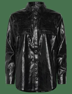 EMMETT PU OVERSHIRT - Overshirts|French Connection Clearance