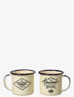 Gentlemen's Hardware Espresso Cups - Vandringsutrustning WHITE Hot