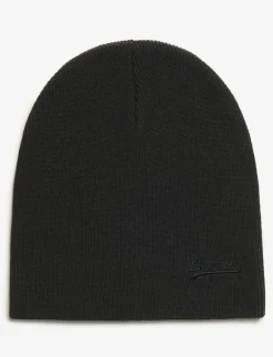 ESSENTIAL LOGO KNITTED BEANIE - Mössor|Superdry Clearance