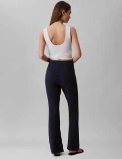 EU STRETCH CREPE STRAIGHT PANT - Kostymbyxor|Calvin Klein Best