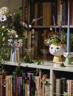 Bjørn Wiinblad Eva Blomkruka på fot Ø15.5 cm rosa - Krukor PINK Sale