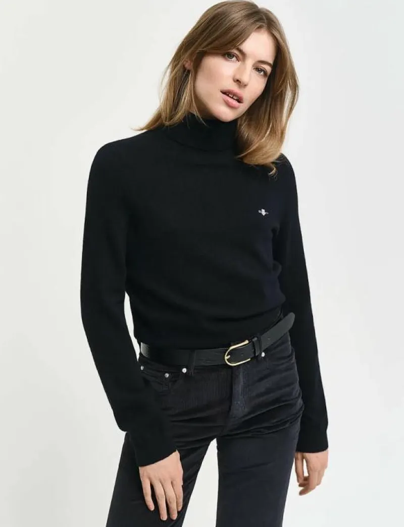 EXTRAFINE LAMBSWOOL BLEND ROLLNECK - Polotröjor|GANT Online