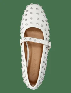 Fall Simili Mary Jane #P - Ballerinas|Bianco Outlet