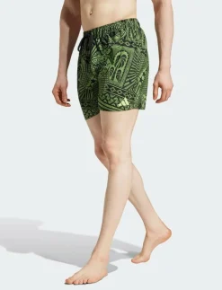 adidas Performance FARM SWIMSHORT - Badbyxor CREGRN/BLACK/SEMSPA Online