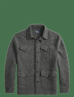 Polo Ralph Lauren Felted Wool-Blend Jacket - Jackor & rockar BARCLAY HEATHER Hot
