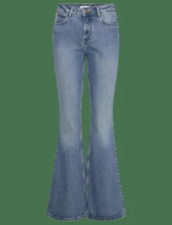 Wrangler FIERCE FLARE - Utsvängda jeans MEADOW Best