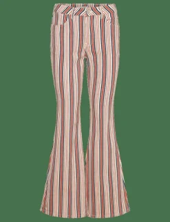 Wrangler FIERCE FLARE - Utsvängda jeans AMERICANA STRIPE