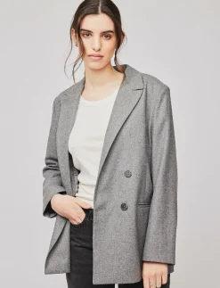 Once Untold Fifth Blazer - Dubbelknäppta kavajer DARK GREY Best