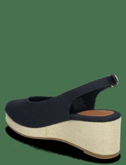 FLAG MID WEDGE ESPAD SLINGBACK - Kilklackar|Tommy Hilfiger New