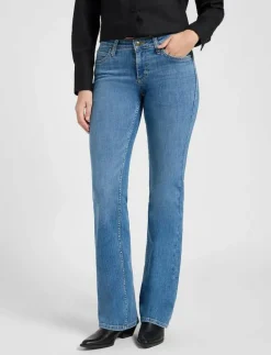 Lee Jeans FLAP POCKET JESSICA - Boot cut Jeans DENIM GET EM Discount