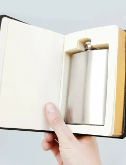 Suck UK Flask In A Book Fancy - Böcker BLACK