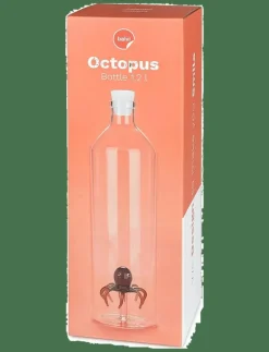 Flaska Atlantis, Bläckfisk 1,2l, Borosilikatglas - Vattenflaskor|Balvi New