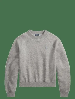 Polo Ralph Lauren Fleece Crewneck - Sweatshirts DARK VINTAGE HEAT Sale