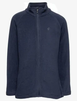 Color Kids Fleece Jacket, Full Zip - Jackor TOTAL ECLIPSE