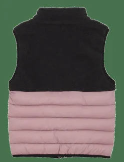 Color Kids Fleece Waistcoat W. Quilt - Väst WOODROSE Clearance