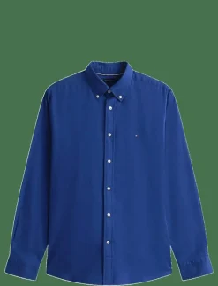 Tommy Hilfiger FLEX FLANNEL SOLID RF SHIRT - Flanellskjortor PREPPY NAVY Discount