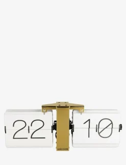 KARLSSON Flip clock No Case - Bordsklockor WHITE Hot