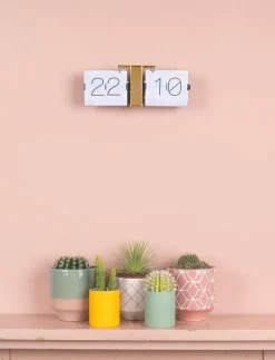 KARLSSON Flip clock No Case - Bordsklockor WHITE Hot