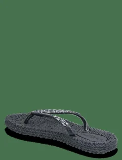 Ilse Jacobsen Flip Flops With Rhinestones - Sandaler DARK INDIGO Best