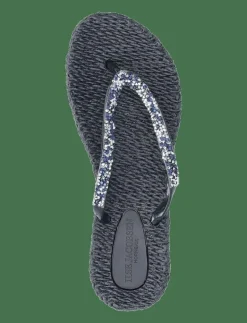 Ilse Jacobsen Flip Flops With Rhinestones - Sandaler DARK INDIGO Best
