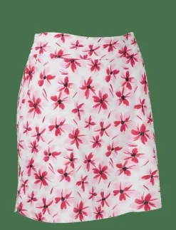 Floral Print Knit Skort - Kjolar|FootJoy New