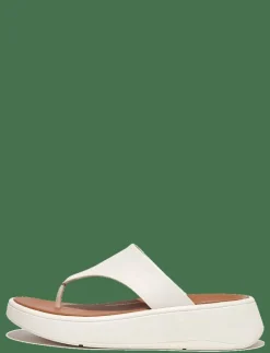 F-MODE LEATHER FLATFORM TOE-POST SANDALS - Sandaler|FitFlop Sale