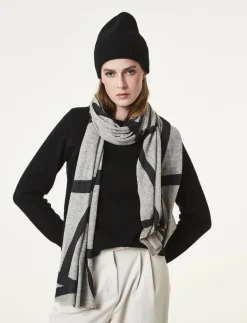 Davida Cashmere Fold Rib Cap - Mössor BLACK