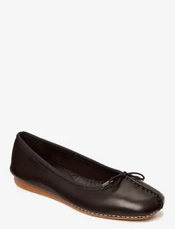 Clarks Freckle Ice D - Ballerinas BLACK LEATHER Best