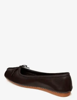 Clarks Freckle Ice D - Ballerinas BLACK LEATHER Best