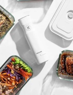 Fresh & Save, Vakuum box M Grå Glas - Köksförvaring|Zwilling Outlet