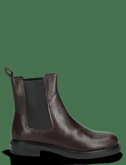 VAGABOND FREYA - Platta ankelboots DARK BROWN Online