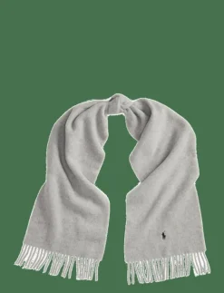 Fringe-Trim Wool Scarf - Sjalar|Polo Ralph Lauren Hot