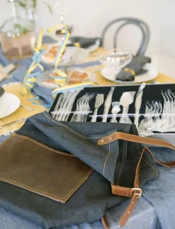 Dorre Förkläde Elena - Förkläde BLÅ New