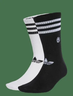 adidas Originals FTBALL CR S 2P - Strumpor WHITE/BLACK