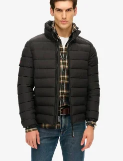 FUJI EMB PADDED JACKET - Fodrade jackor|Superdry Online