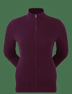 Full-Zip Lined Pullover - Stickat|FootJoy Outlet